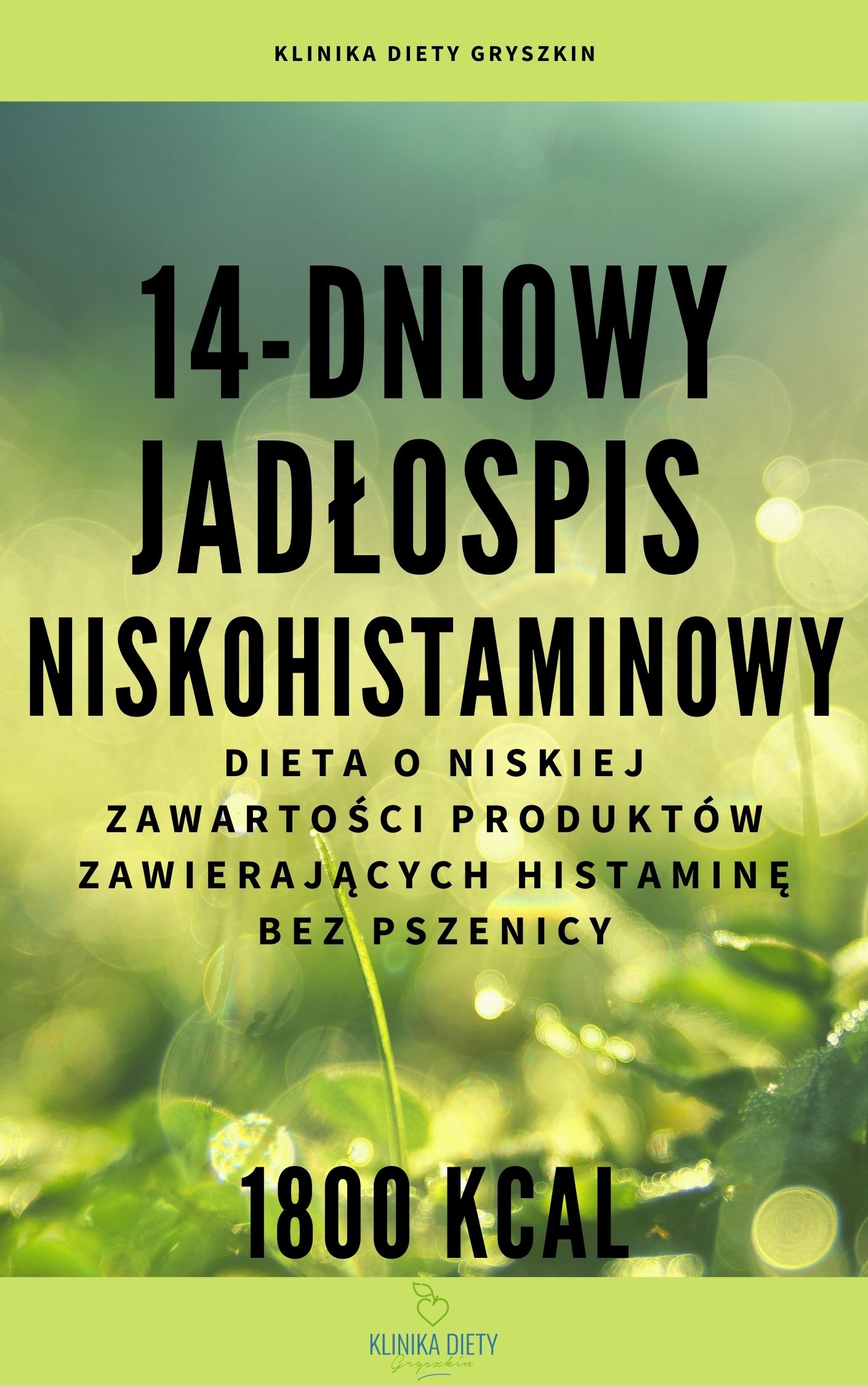 Gotowy 14-dniowy jadłospis niskohistaminowy