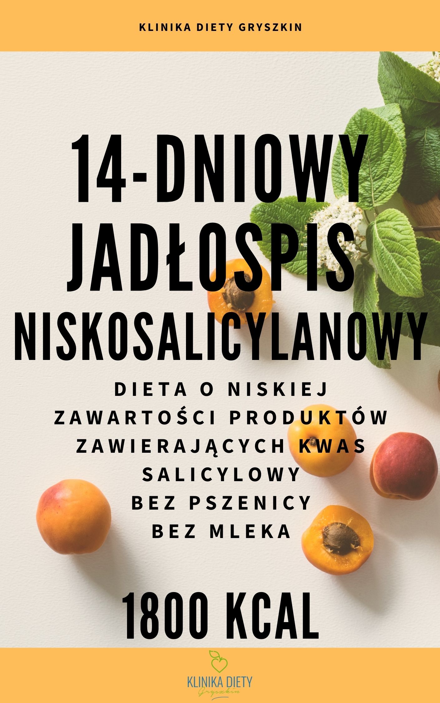 Gotowy 14-dniowy jadłospis niskosalicylanowy